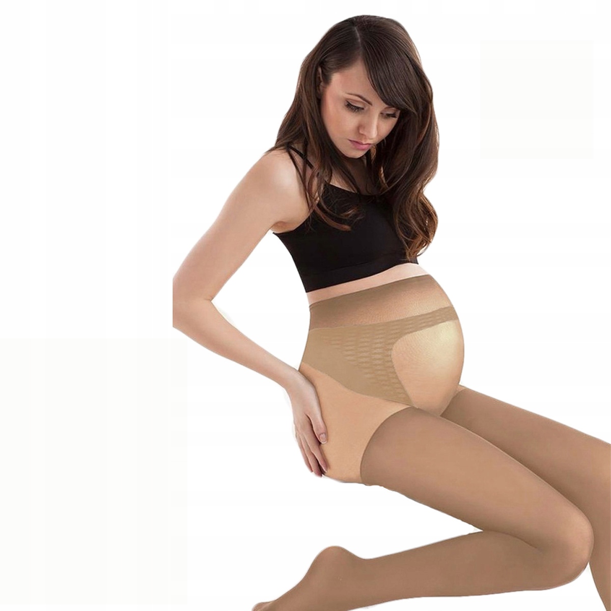 

Rajstopy ciążowe Gatta Protect 40 Den 4 L Beige
