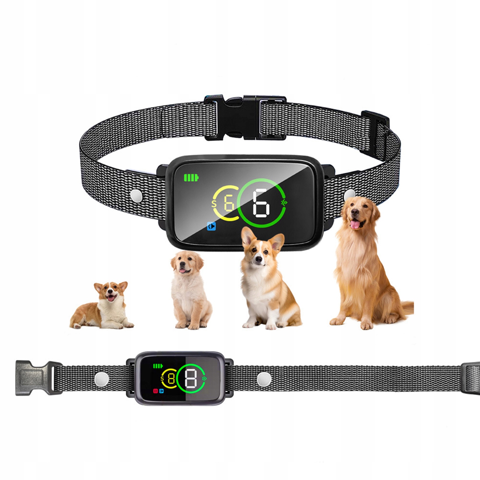 Levně Elektrický Obojek Pro Psa – Elektrický Obojek IP67 Pro Psa