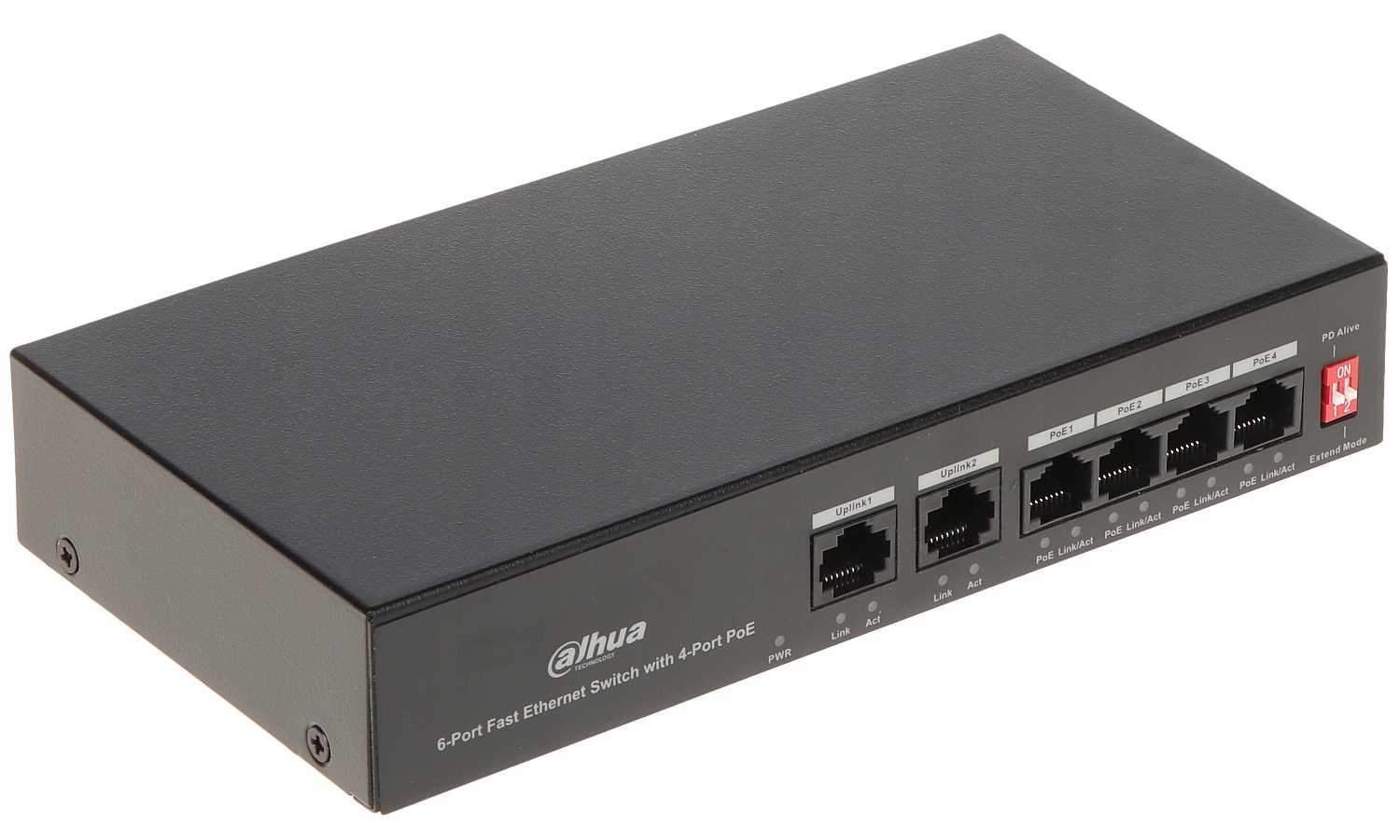Switch Poe PFS3006-4ET-36 4PORTOVÝ Dahua
