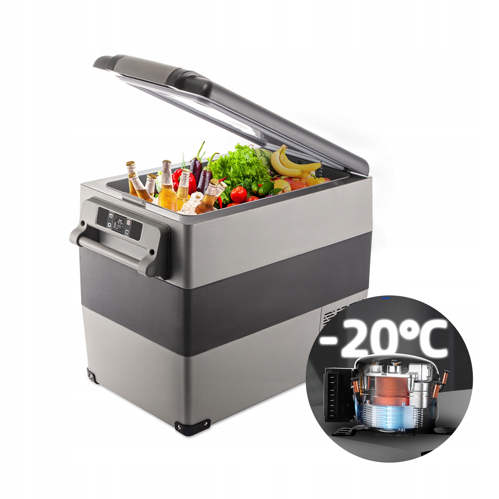 VEVOR Lodówka Samochodowa Kompresorowa 45L 12V/24V Marka Vevor