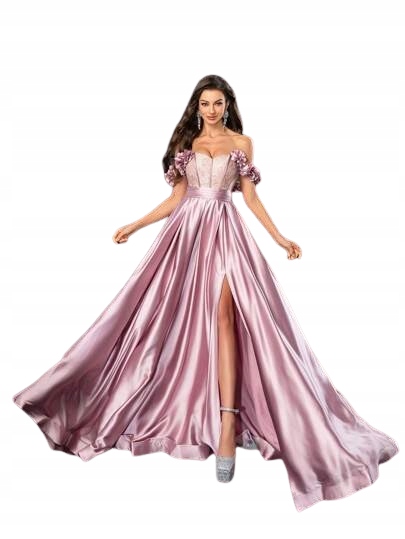 Shein Šaty Večerní Šaty S Volánky A Rozparkem, Velikost XL 1JJ