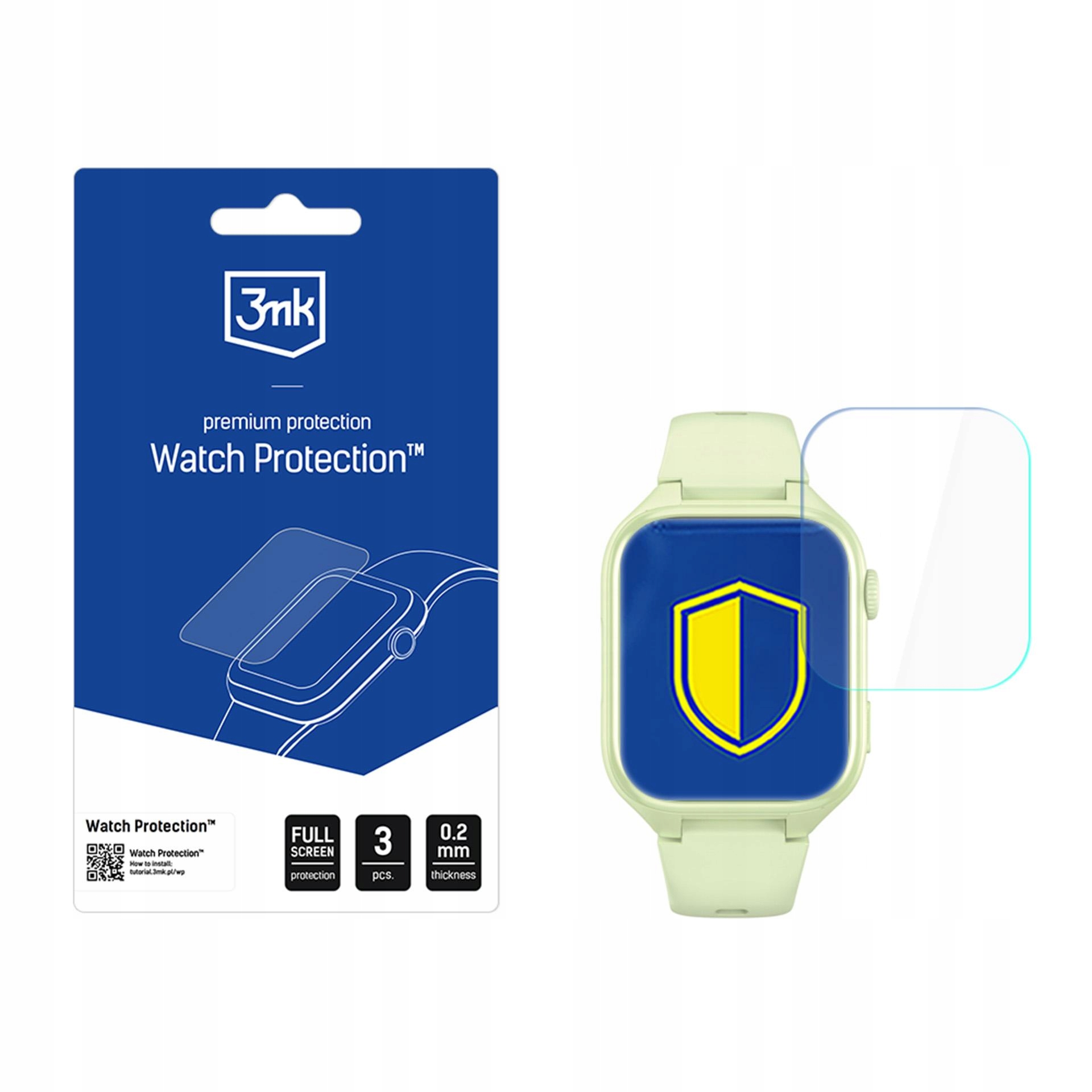 Folia ochronna na ekran smatrwatcha 3mk Watch Protection Arc na Stelio 4G