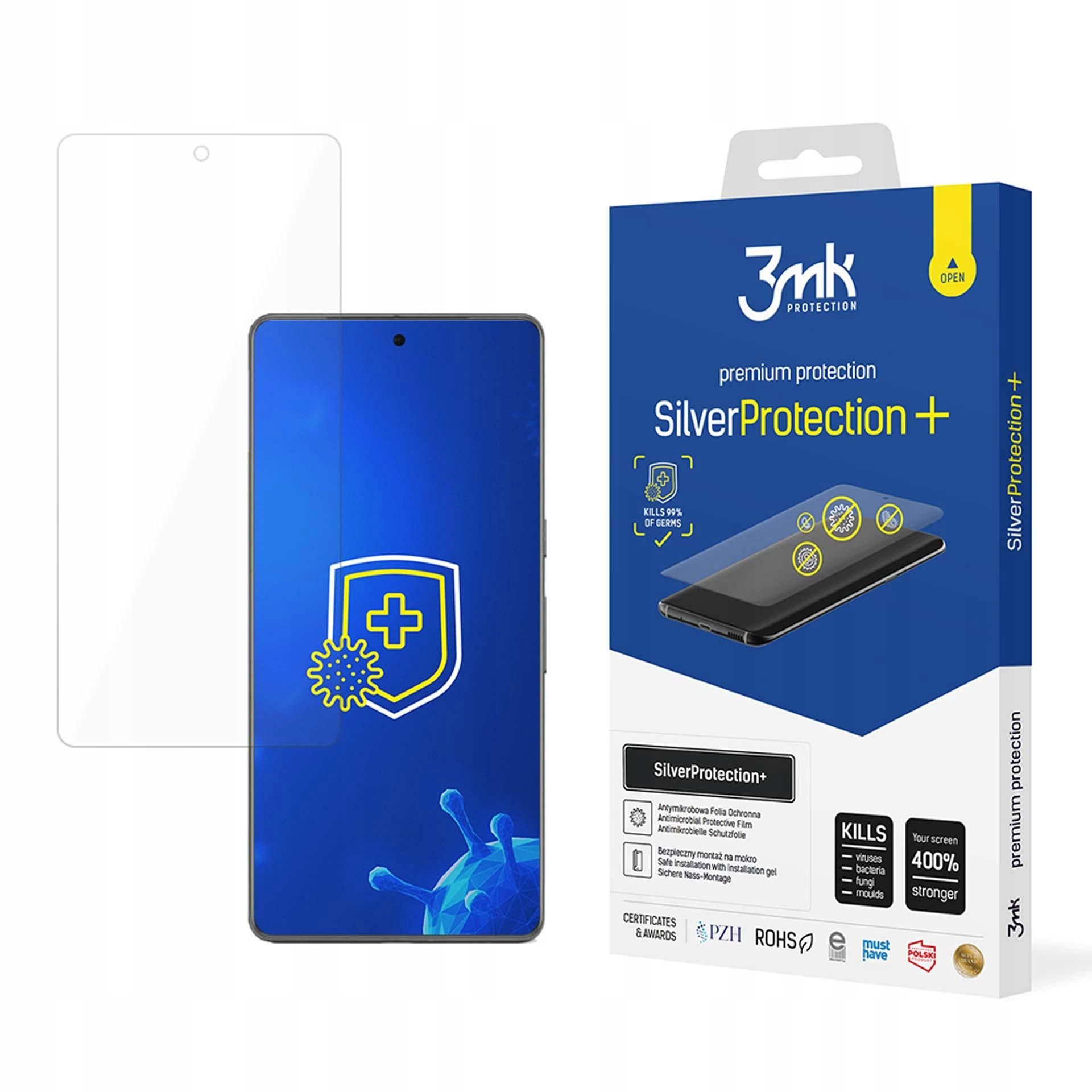 Folia ochronna do Google Pixel 7 Pro, na ekran, 3mk SilverProtection+