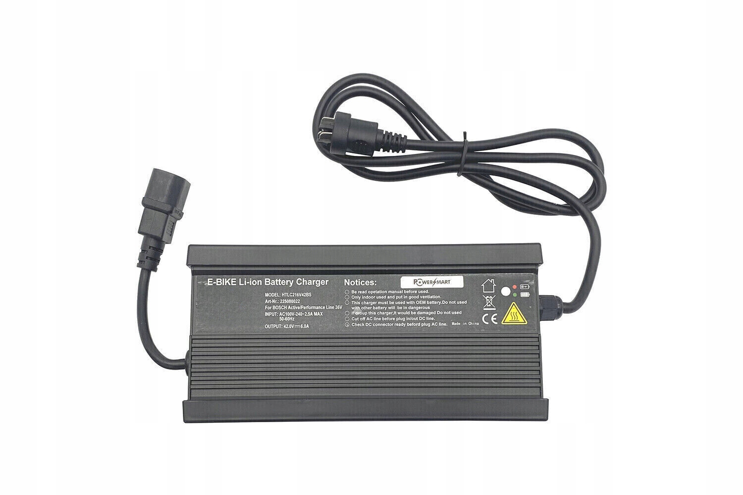 Ładowarka 42V 6A Ac do linii 36V Bosch Performance Line z 2013 roku
