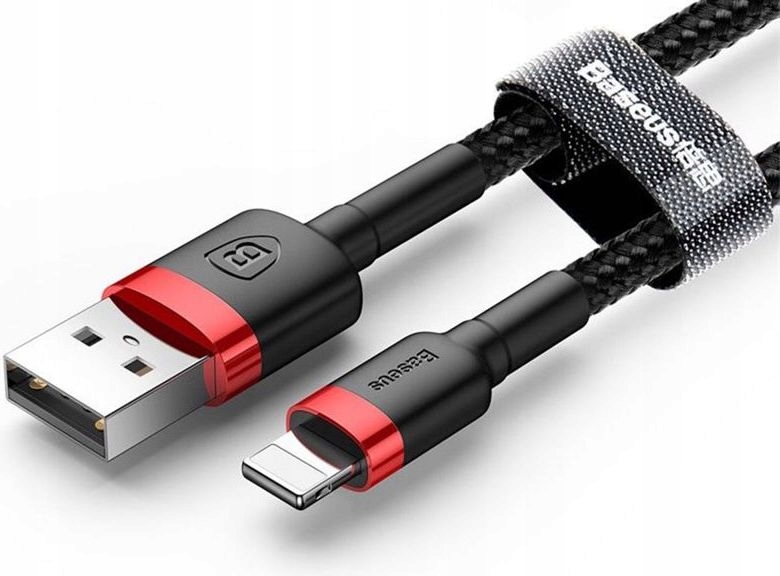 

Kabel Usb Usba Lightning 1 m Czarny (31652uniw)