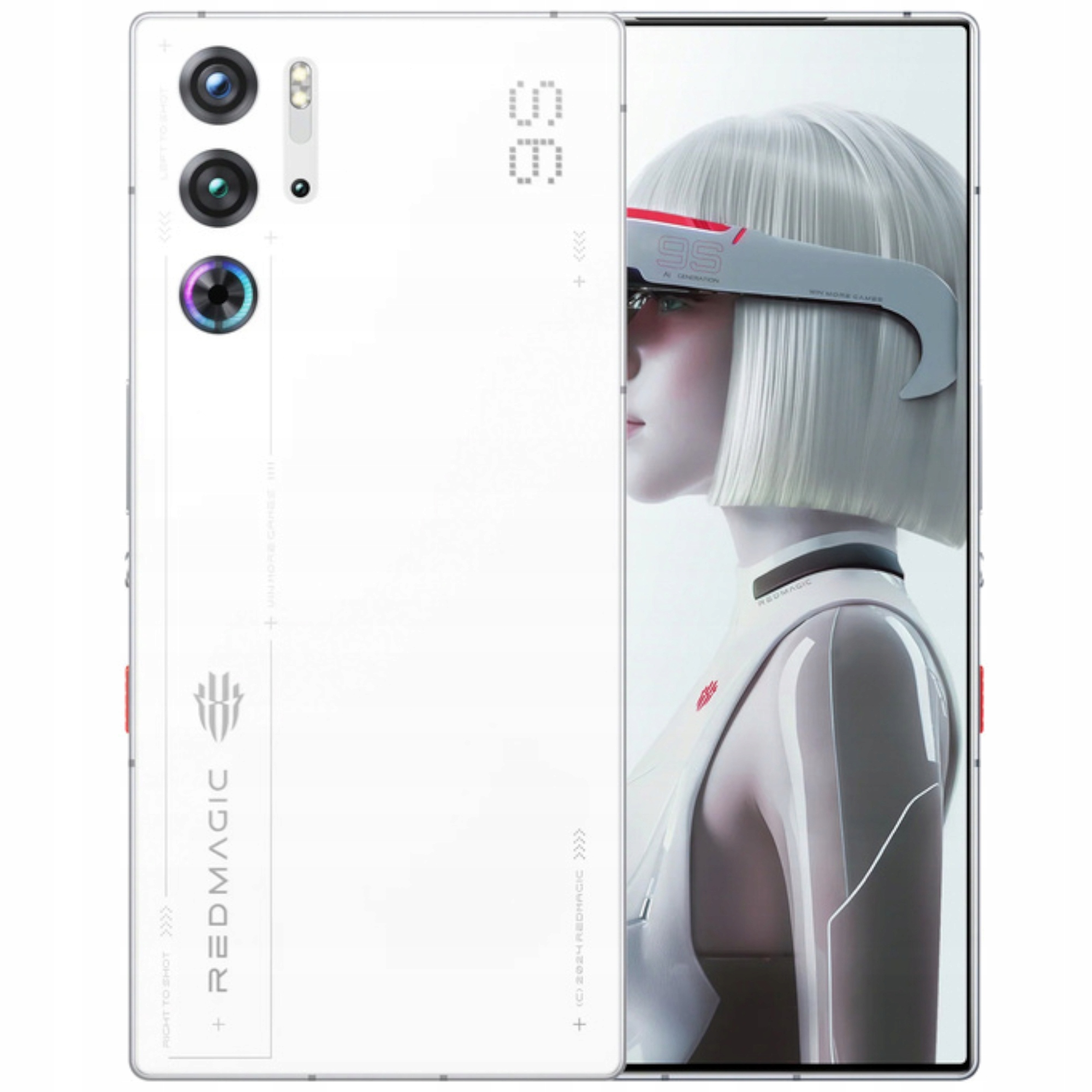 Nubia Redmagic 9S Pro 5G 12/256GB 6.8" 6500 mAh Frost (biały)