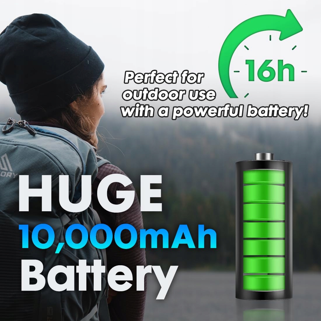 ZTE MU5120: Powerful 5G Hotspot WiFi 10000mAh NFC 64 Urządzeń — miniatura 3