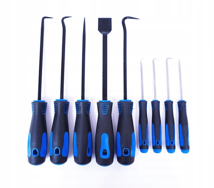 ŚRUBOKRĘTY HACZYKOWE+GROTY DO ORINGÓW I USZCZELEK