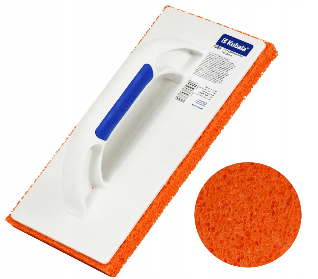 KUBALA PACA Z GĄBKĄ-GUMOWA 140 X 280 MM 0386
