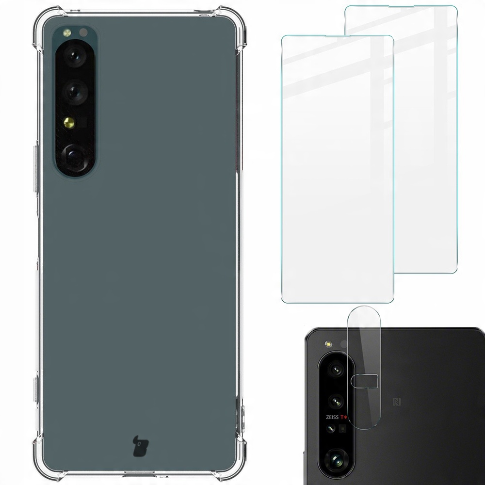 

Etui 2x szkło obiektyw Bizon do Xperia 1 IV