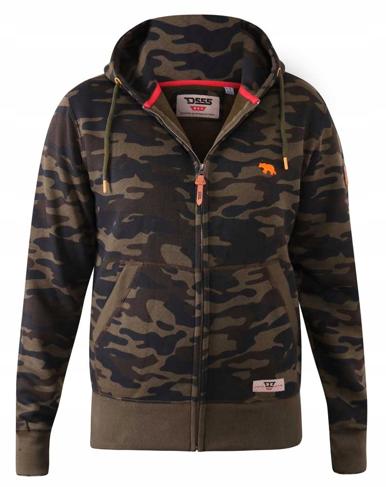 

Duke D555 Duże Rozmiary Bluza Rozpinana 4XL 160cm