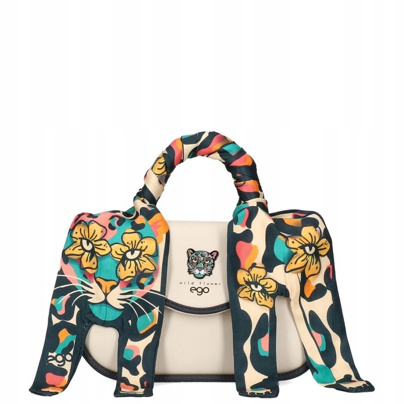 Ego Fiori torebka damska skórzana mała crossbody listonoszka premium