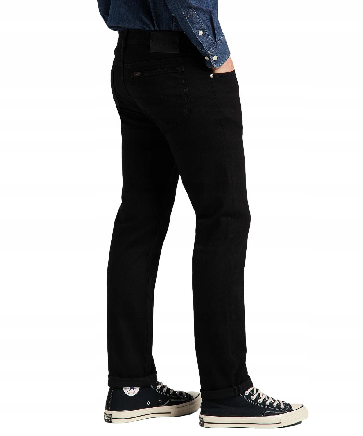 Jeansy Lee Rider L701HFAE Clean Black W 32 / L 30 Rozmiar 32/30