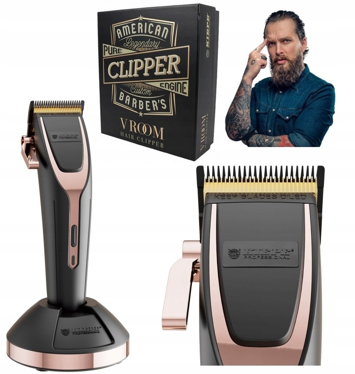 Maszynka do strzyżenia włosów Kiepe Vroom bezprzewodowa silnik magnetyczny
