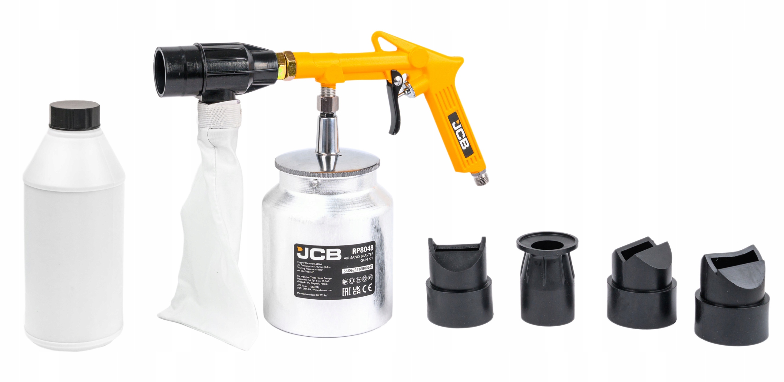 JCB PISTOLET DO PIASKOWANIA Marka JCB