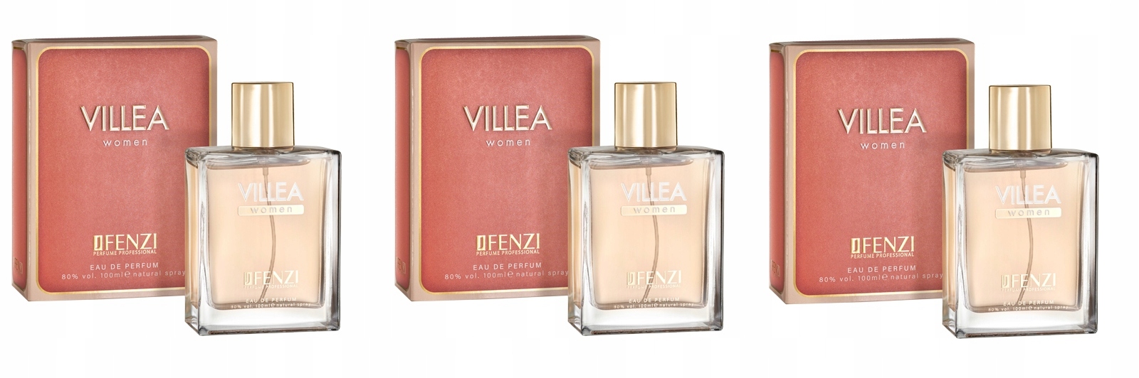 

JFenzi Villea 3x100ml Edp Women