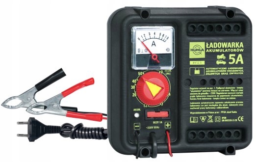 PROSTOWNIK AUTO Z MIKROPROCESOREM 5A ŻELOWE POLSKI