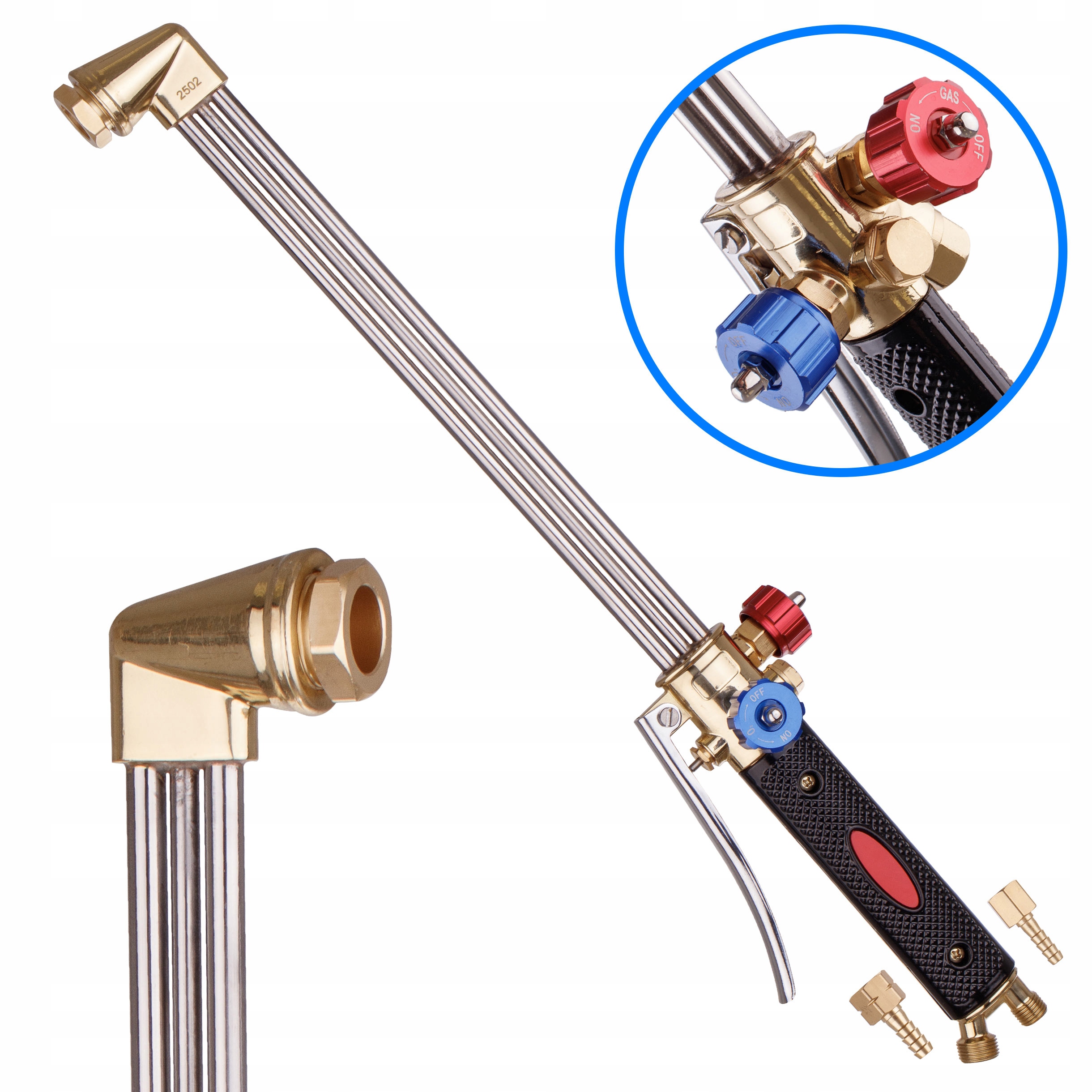 Plynový Hořák Pro Řezání Ohřevu Propan Acetylen S Vestavěnou Pojistkou