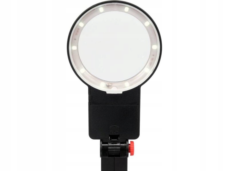 UCHWYT LUTOWNICY TRZECIA RĘKA Z LUPĄ LAMPA LED Model YT-73861