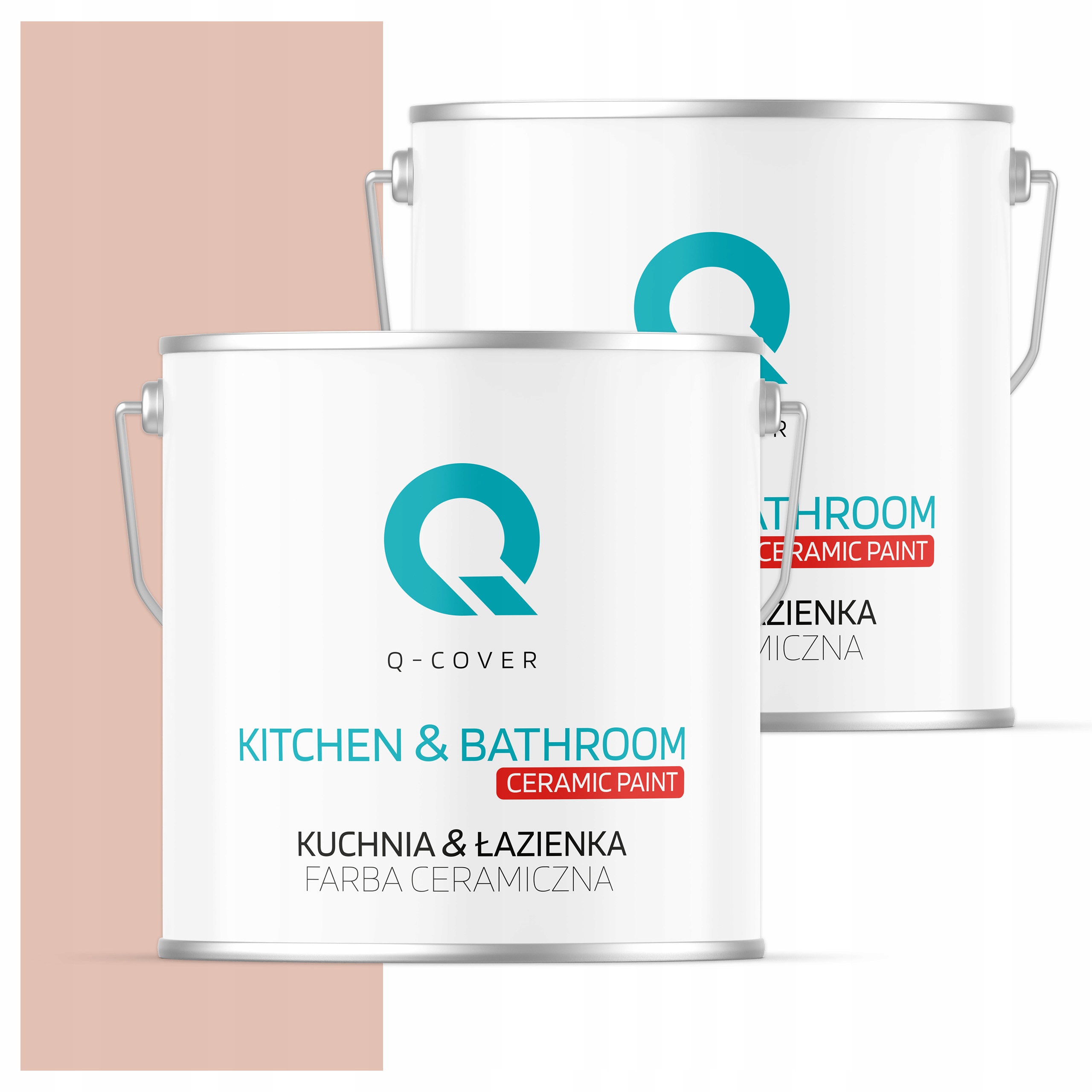 Farba do kuchyne a kúpeľne Umývateľná 5L Hlboká matná farba Benátska ružová H4856