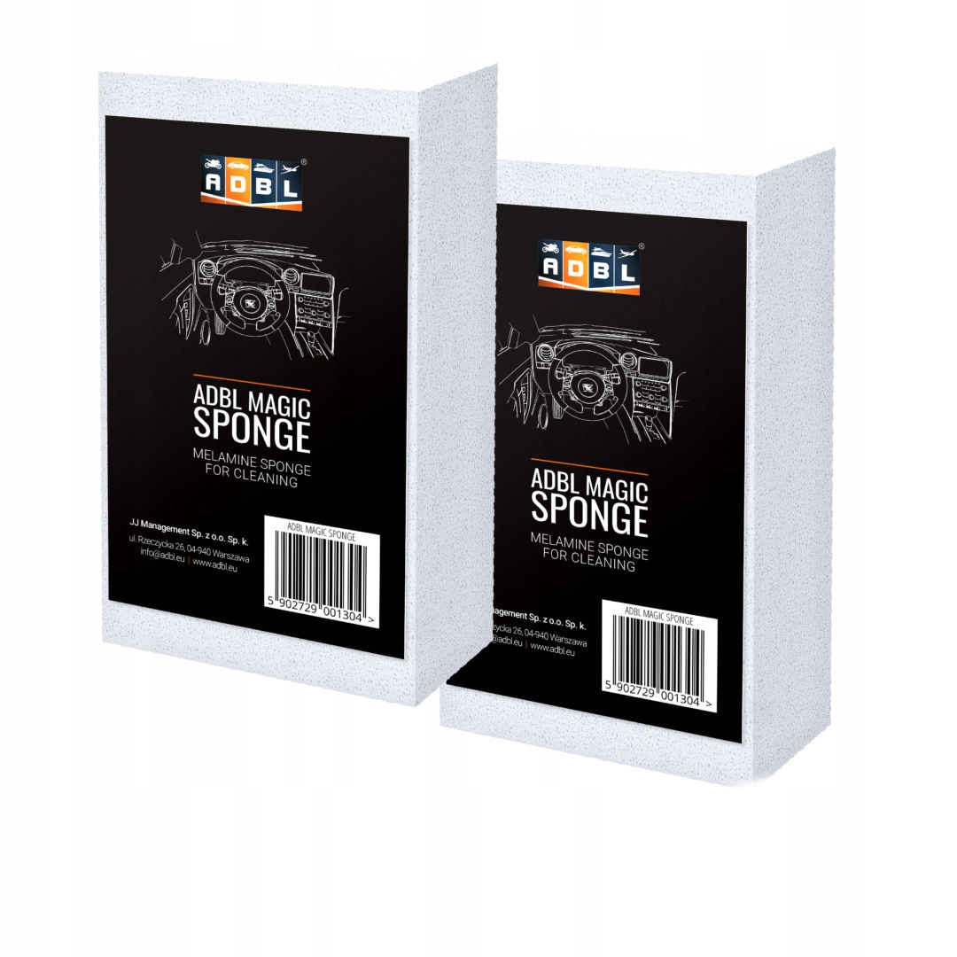

Adbl Magic Sponge magiczna gąbka 2 szt. Melaminowa