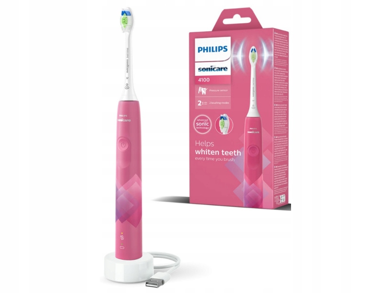 Szczoteczka soniczna Philips Sonicare 4100 HX3689 41 Różowy