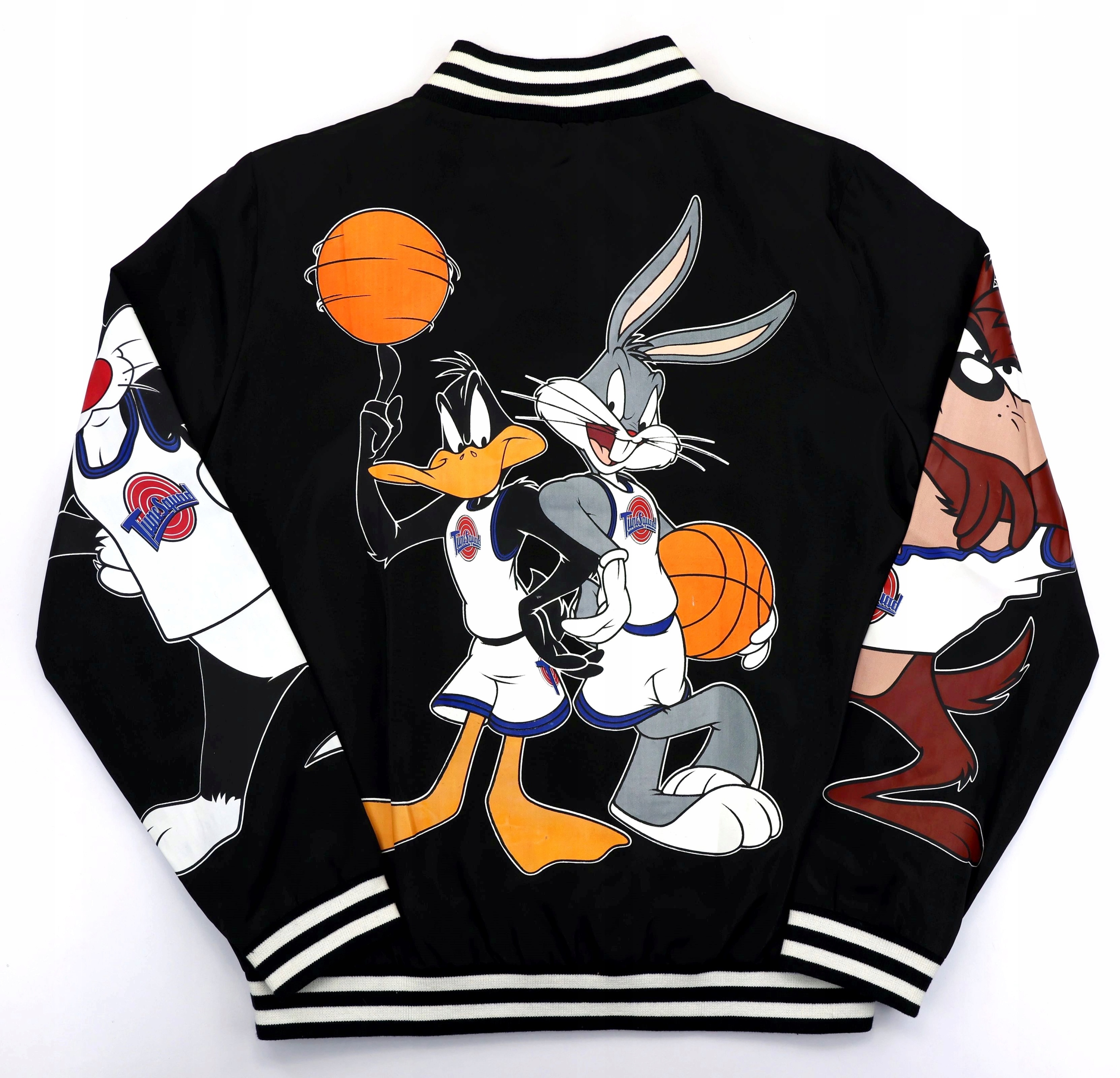 Kurtka męska bomberka bez kaptura Space Jam Kosmiczny Mecz Tune Squad r. M Wzór dominujący print (nadruk)
