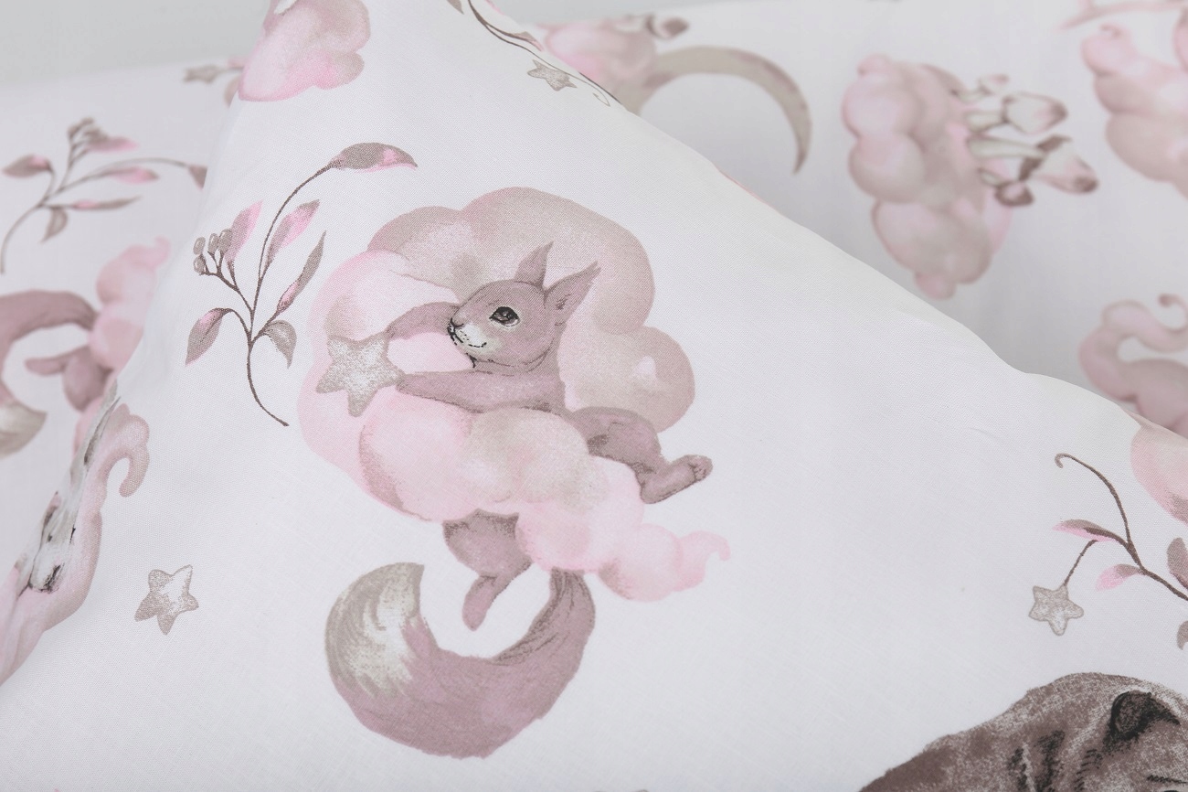 PRZEŚCIERADŁO DO ŁÓŻECZKA Z GUMKĄ BAWEŁNA 100% 140x70 BABYMAM Długość 140 cm