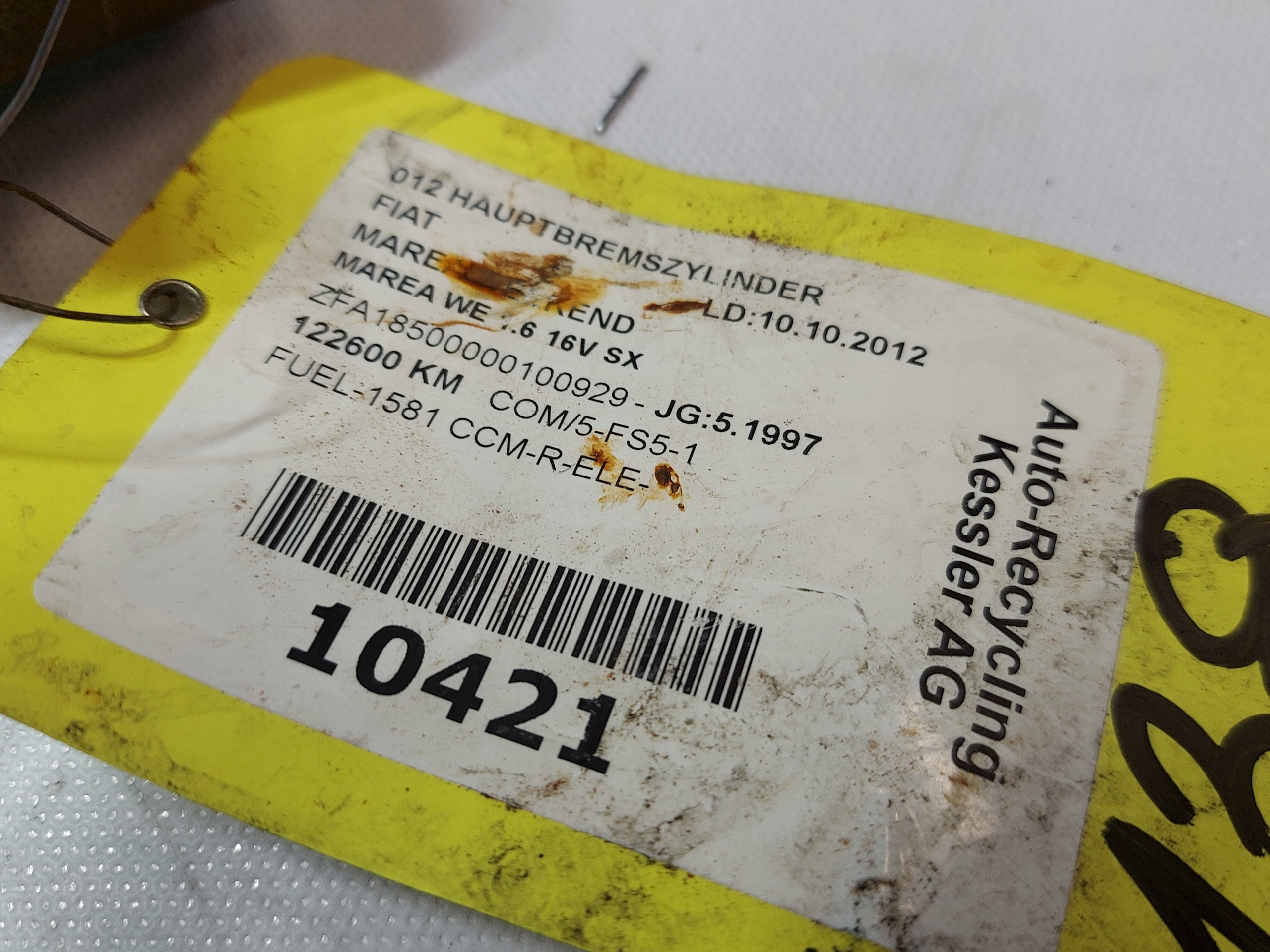 Servofreno FIAT MAREA 1.6 16V BENDIX 60215