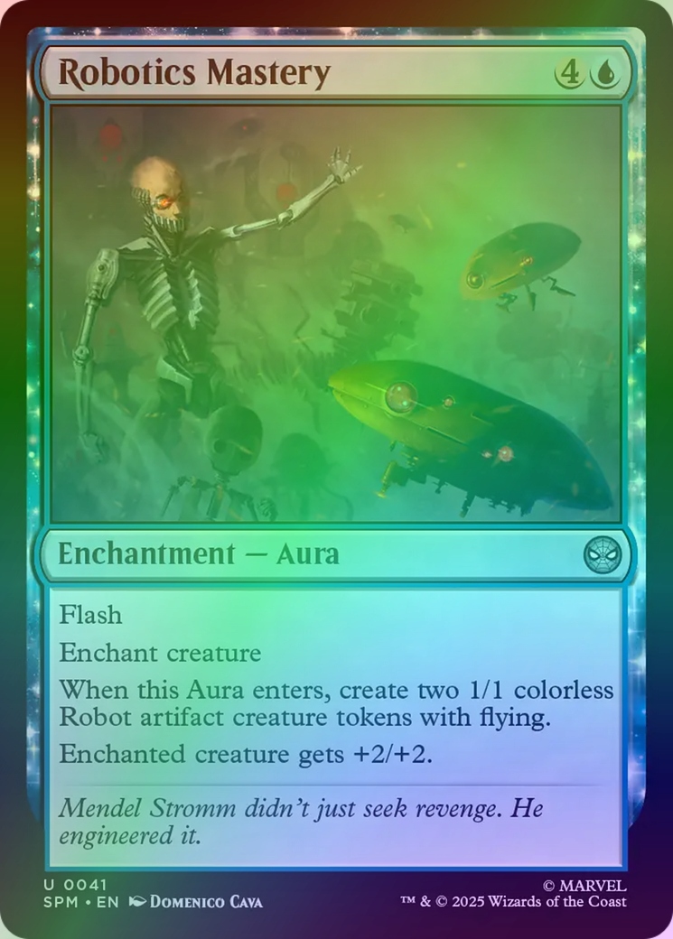 [mtg] Robotics Mastery (spm) *foil*