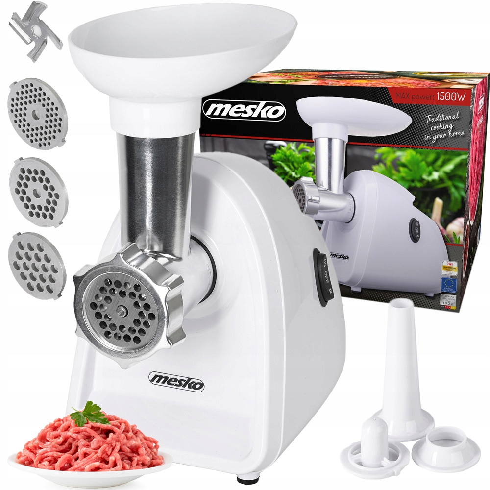 

Maszynka do mielenia mięsa Mesko biały 1500 W
