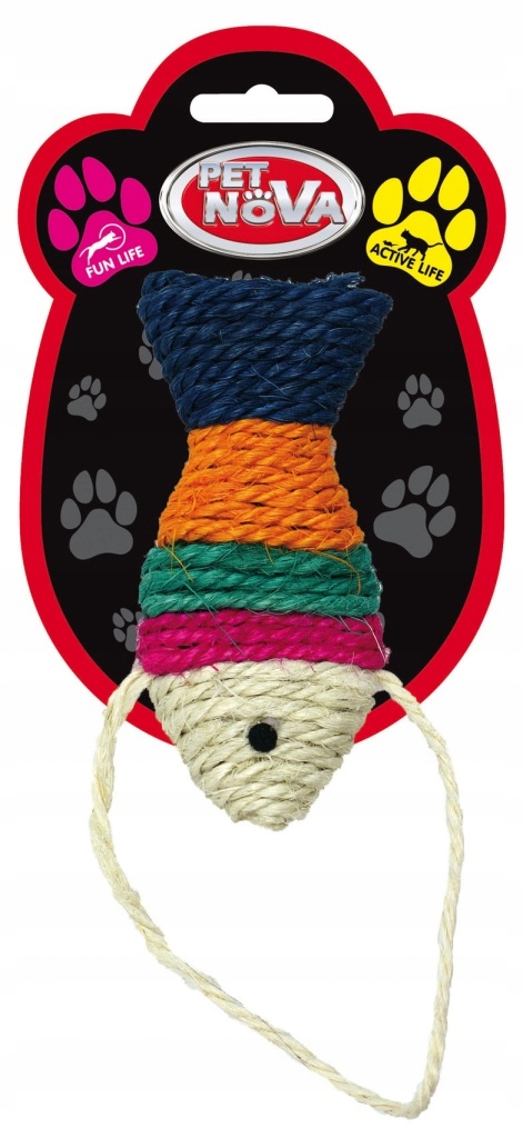 

Pet Nova Zabawka dla kota ryba drapak 12x6cm