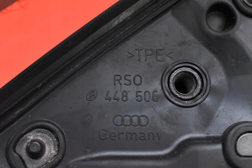 mirror right black, 010754 EU AUDI A6 C6 04-08 9 PIN
