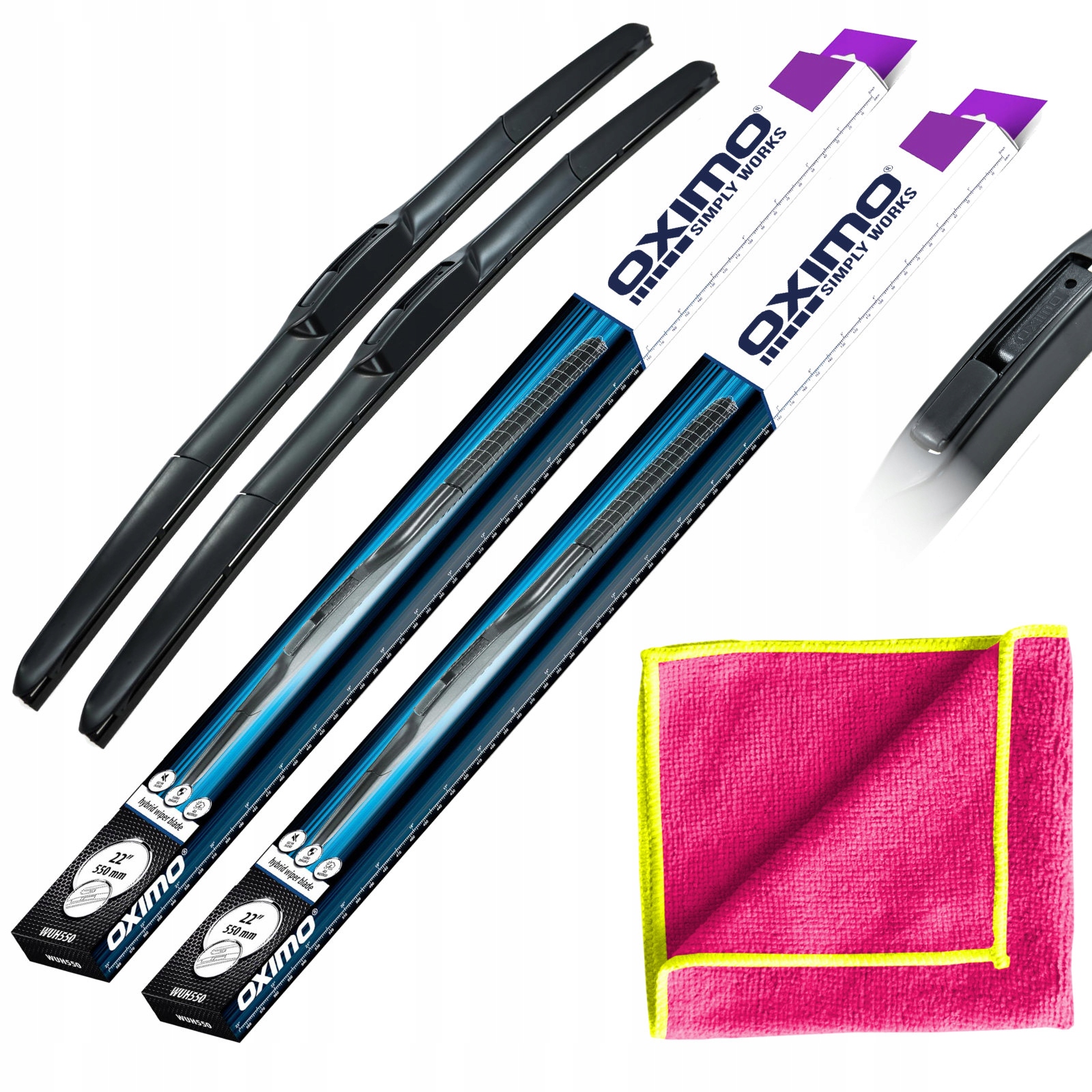 Hybrydowe Wycieraczki Przód do Citroen Berlingo 1 I Van 2002 2011