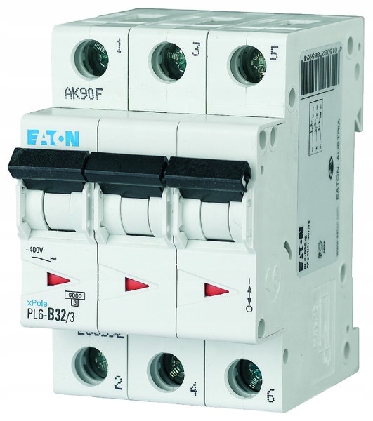 Nadproudový jistič 6kA Pl 6-B32/3