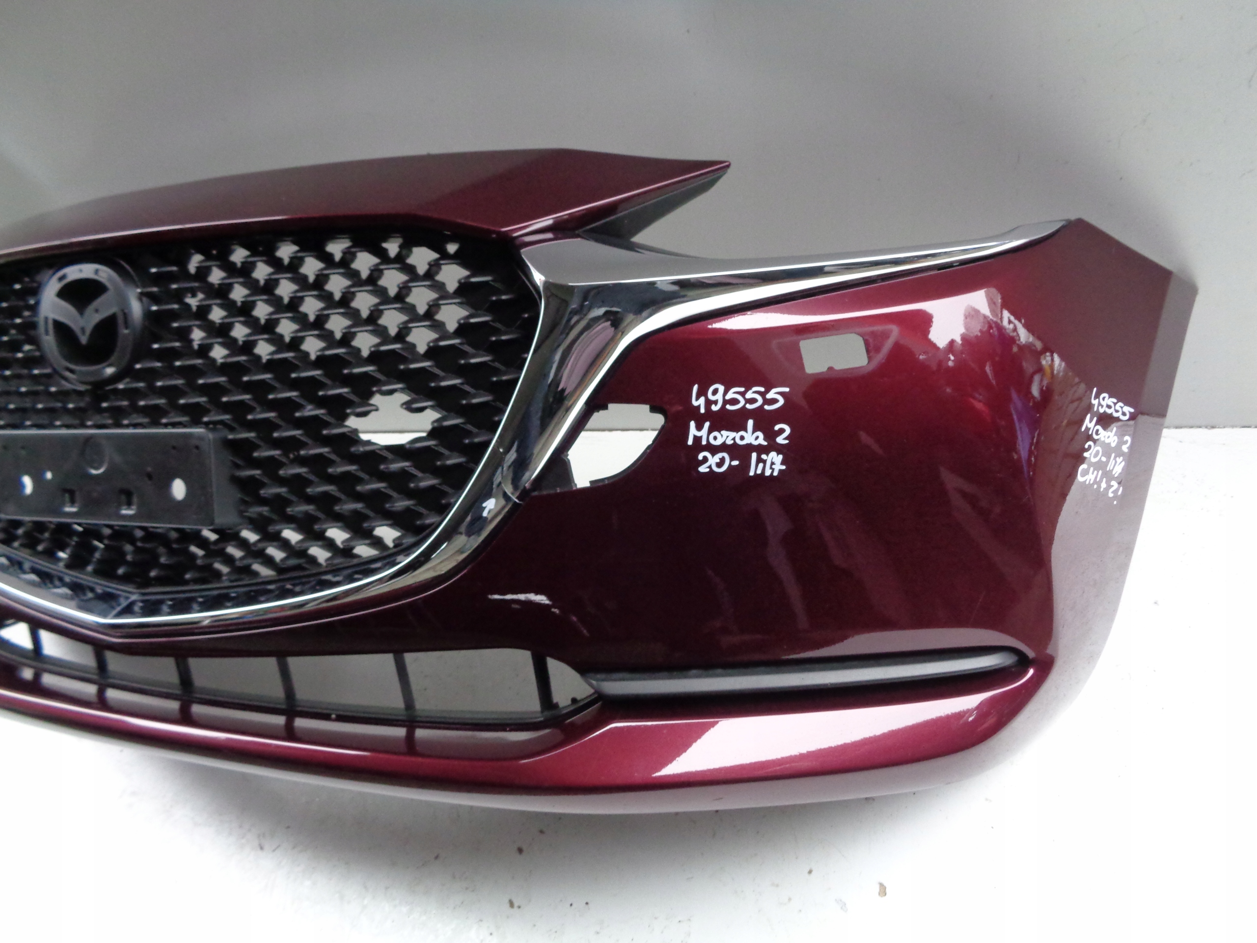front bumper MAZDA 2 20- LIFT NR 49555
