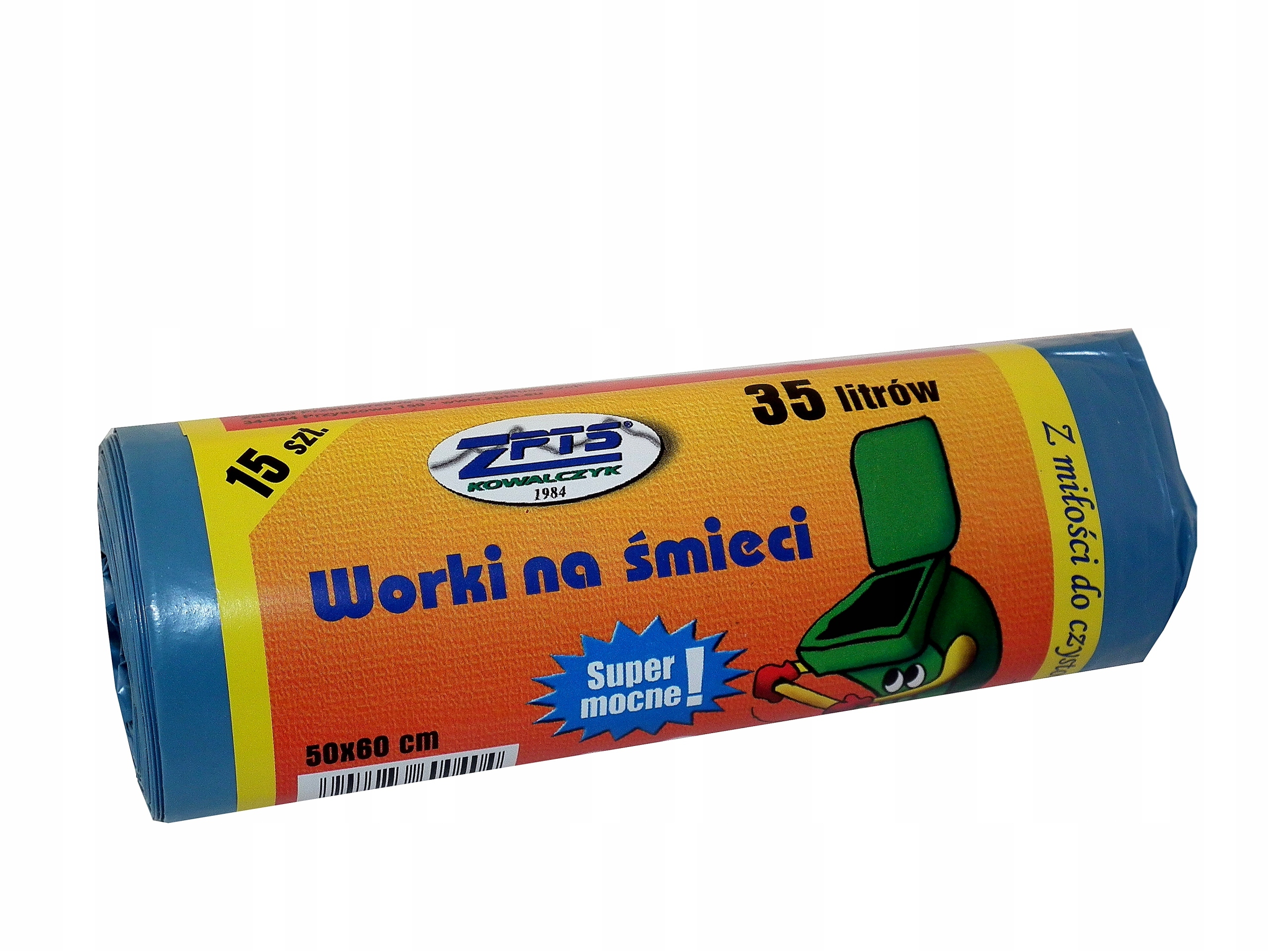 

Worki Na Śmieci Niebieskie 35L Duże Mocne 10 szt