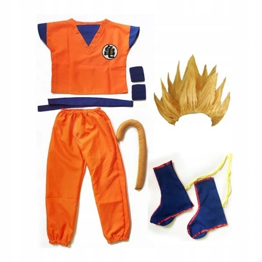 Kostým Dragon Ball S Kostým Son Goku pre deti