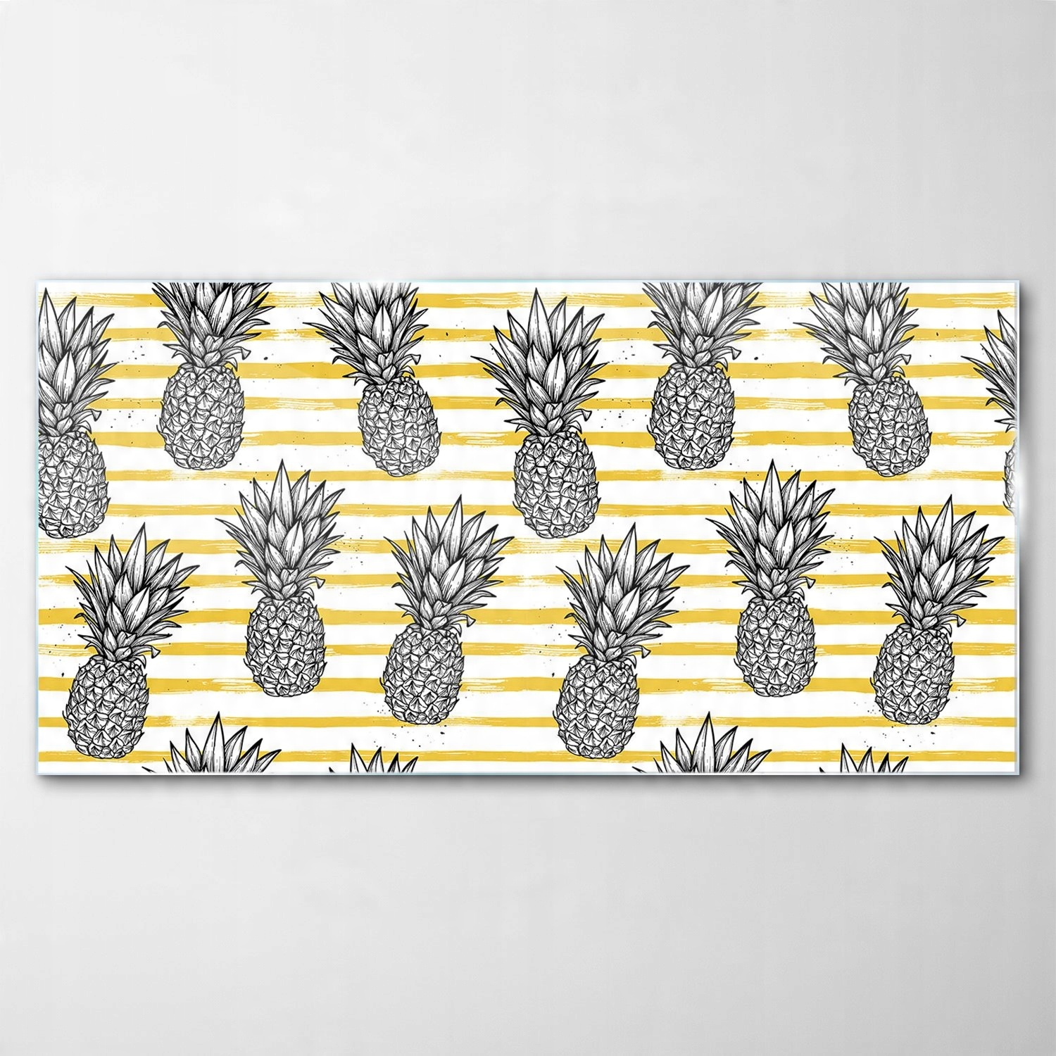 

Obraz Szklany Dekor Ananas Abstrakcja Owoc 140x70
