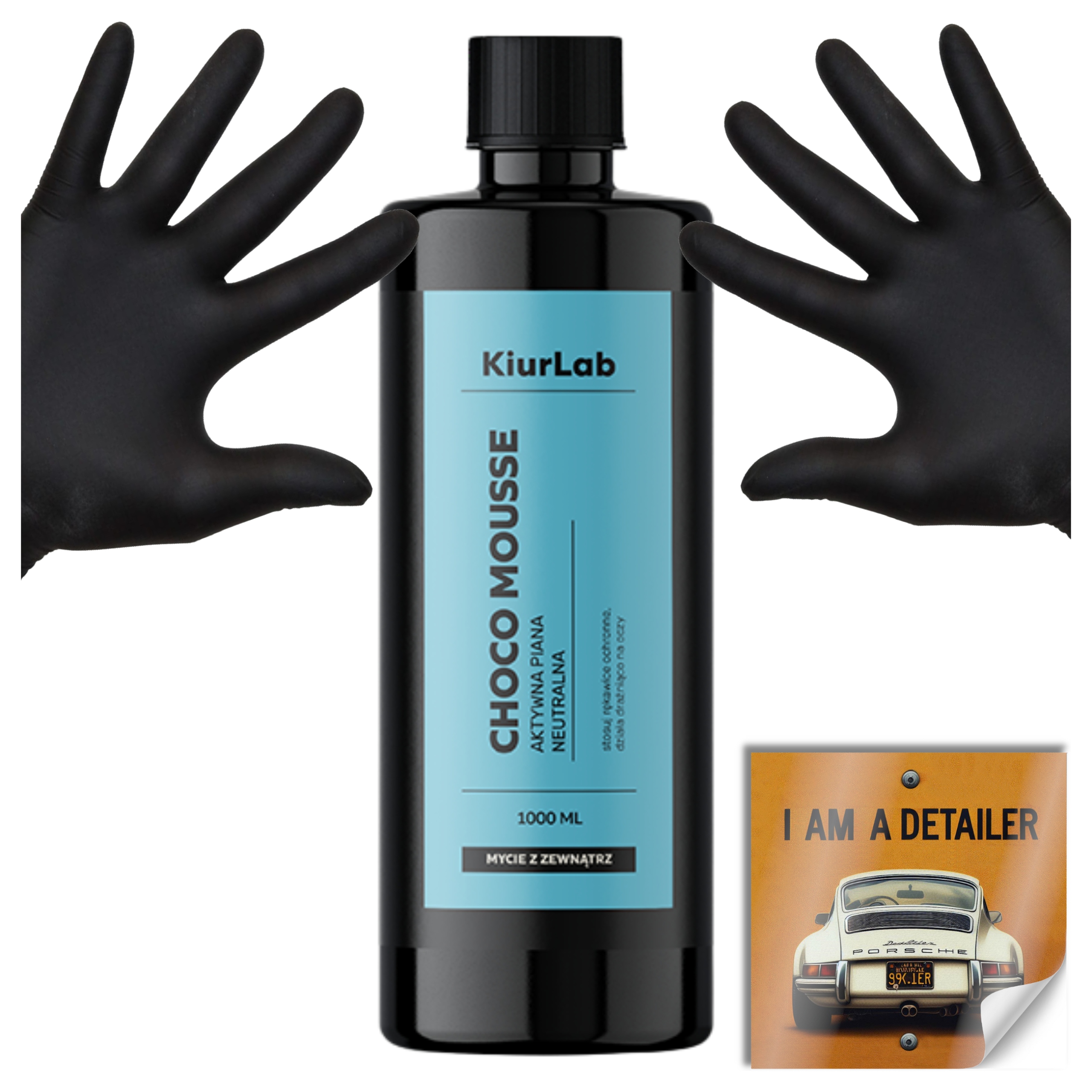 KiurLab Choco Mousse Piana Aktywna Do Lakieru Mycie Wstępne Neutralne Ph 1L