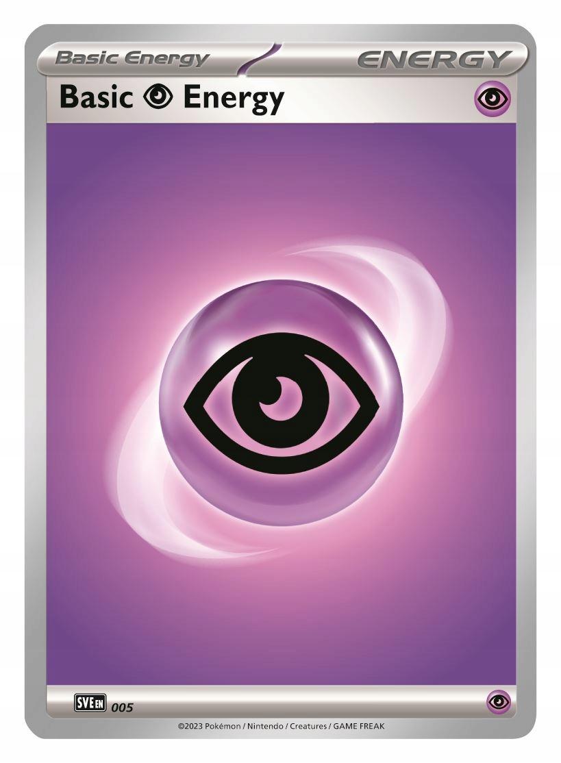 Pokemon Tcg Oryginalna Basic Energy 005 Psychic