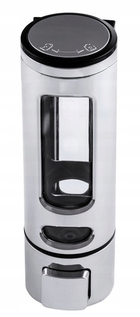 DOZOWNIK DO PŁYNU MYDŁA SZAMPONU CHROM ŚCIENNY Marka Granitan