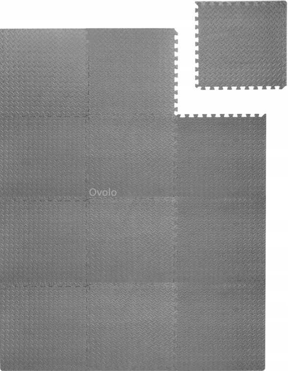 Ochranná Gumová Podložka Puzzle 60x60 Do Posilovny Pod Vybavení 12 Kusů