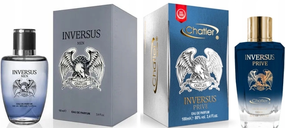 Chatler Inversus Inversus Prive 2x100 ml pánská parfémovaná voda