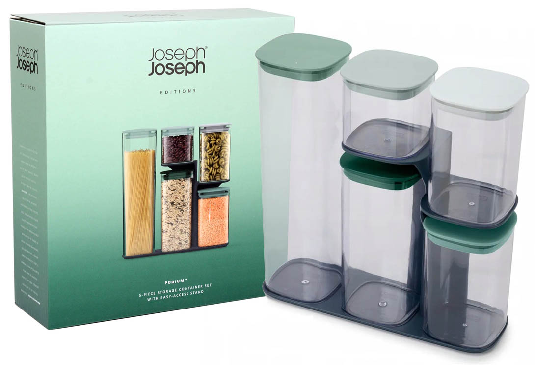 Zestaw pojemników Joseph Joseph Podium Sage 81128
