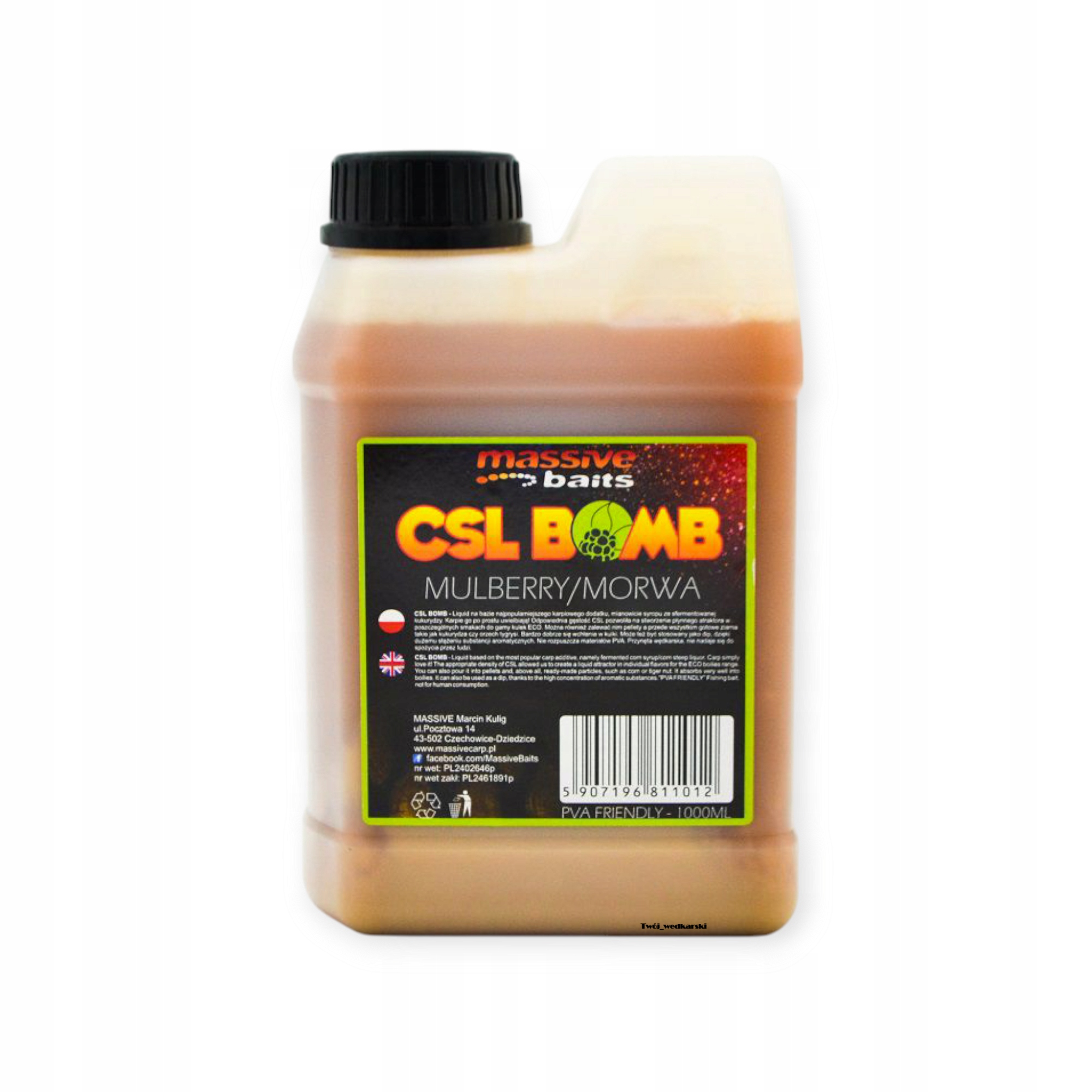 Massive Baits Liquid Csl Bomb Mulberry/ Morwa