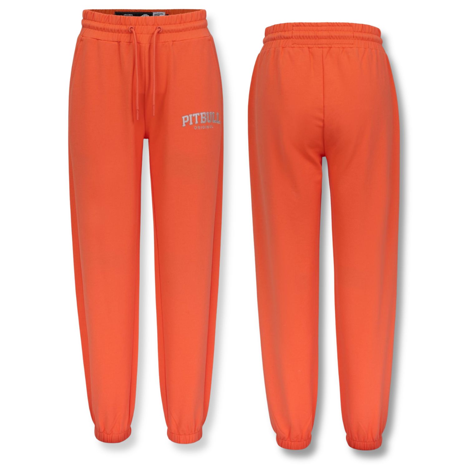 Damskie Spodnie Dresowe Pitbull Oversize Selena Luźne Cieńsze Baggy