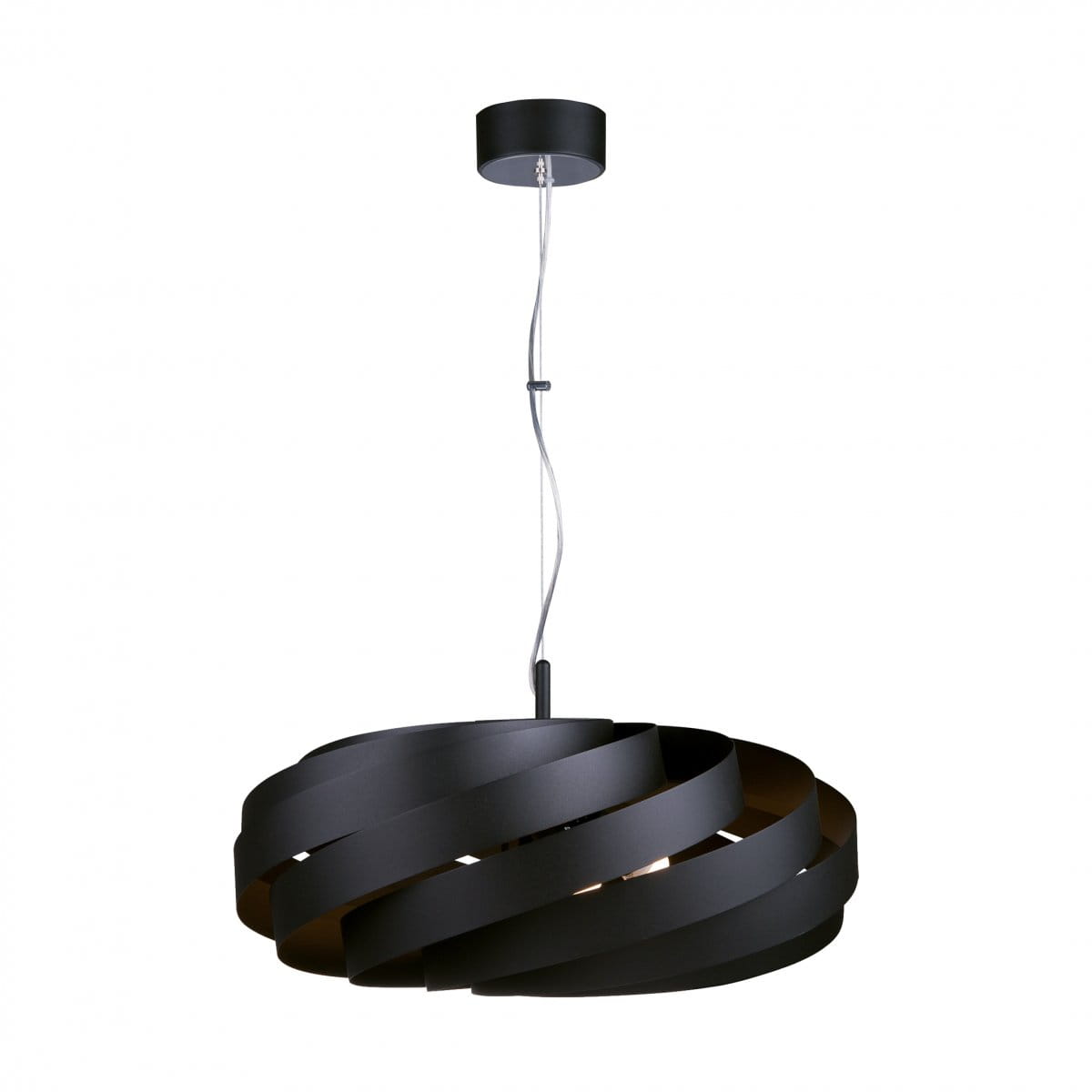 Lampa wisząca Vento 60 cm czarna 1133 Zuma Line