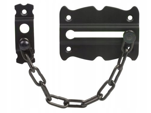 

Łańcuch Drzwiowy Luźny Czarny stalowy 210mm