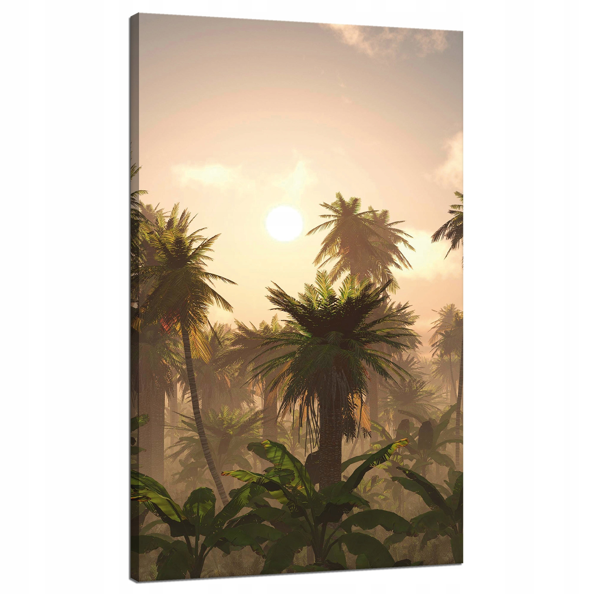 Obraz na plátně Západ slunce Palmy Příroda 70x120 cm